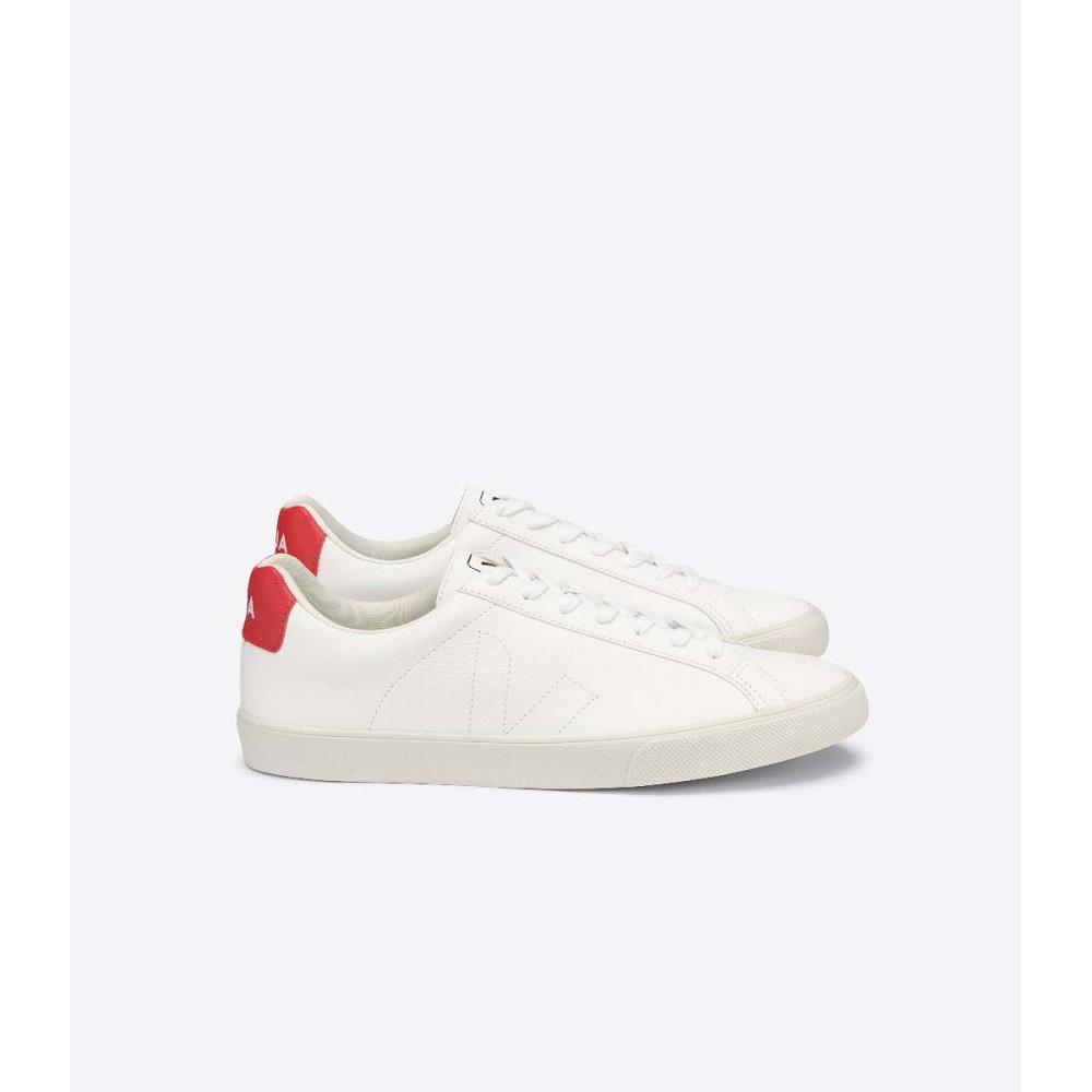 Veja ESPLAR CHROMEFREE Tornacipő Női White/Red | HU 616XYU